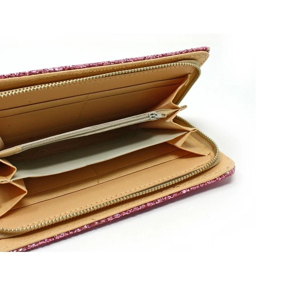 Hey Viv! glitter wallet